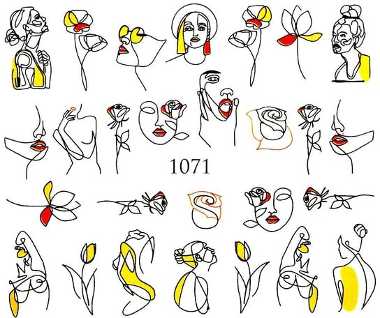 Водные наклейки для ногтей - №1071, Raisin
Водные наклейки для ногтей - №1071, Raisin