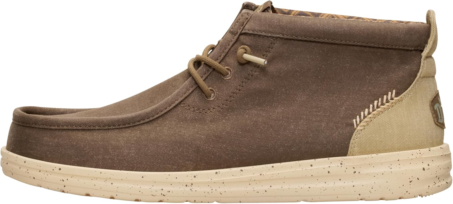 Кроссовки HEYDUDE Mens Wally Mid Gripr Stretch Canvas, коричневый
Кроссовки HEYDUDE Mens Wally Mid Gripr Stretch Canvas, коричневый