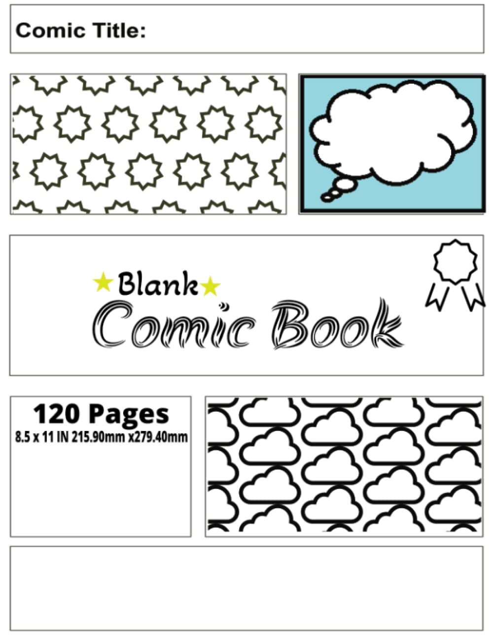 Blank Comic Book (Independently published)
Blank Comic Book (Independently published)
