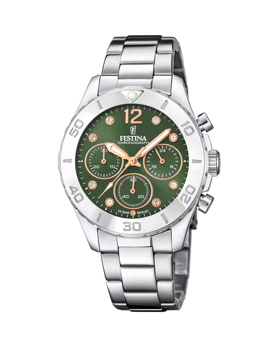 F20603/5 Женские часы Boyfriend из серебристой стали Festina, серебряный
F20603/5 Женские часы Boyfriend из серебристой стали Festina, серебряный