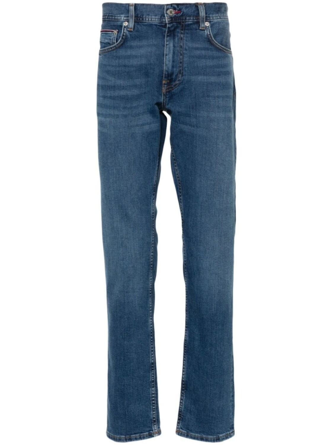 Tommy Hilfiger прямые джинсы с нашивкой-логотипом, синий
Tommy Hilfiger прямые джинсы с нашивкой-логотипом, синий