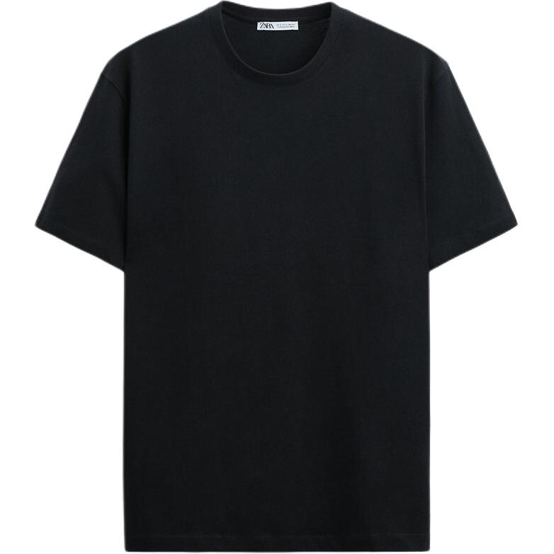 Футболка мужская черная Zara, черный
Футболка мужская черная Zara, черный