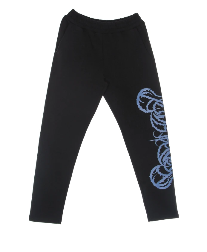 Черные легкие спортивные брюки с эластичным поясом Propaganda, черный
Черные легкие спортивные брюки с эластичным поясом Propaganda, черный