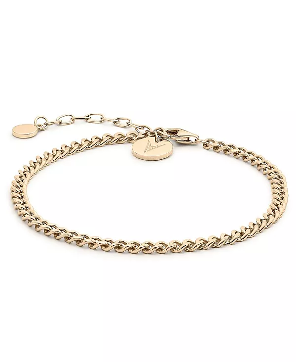 Женский браслет с кубинскими звеньями – полированная позолоченная нержавеющая сталь Vincero, gold
Женский браслет с кубинскими звеньями – полированная позолоченная нержавеющая сталь Vincero, gold