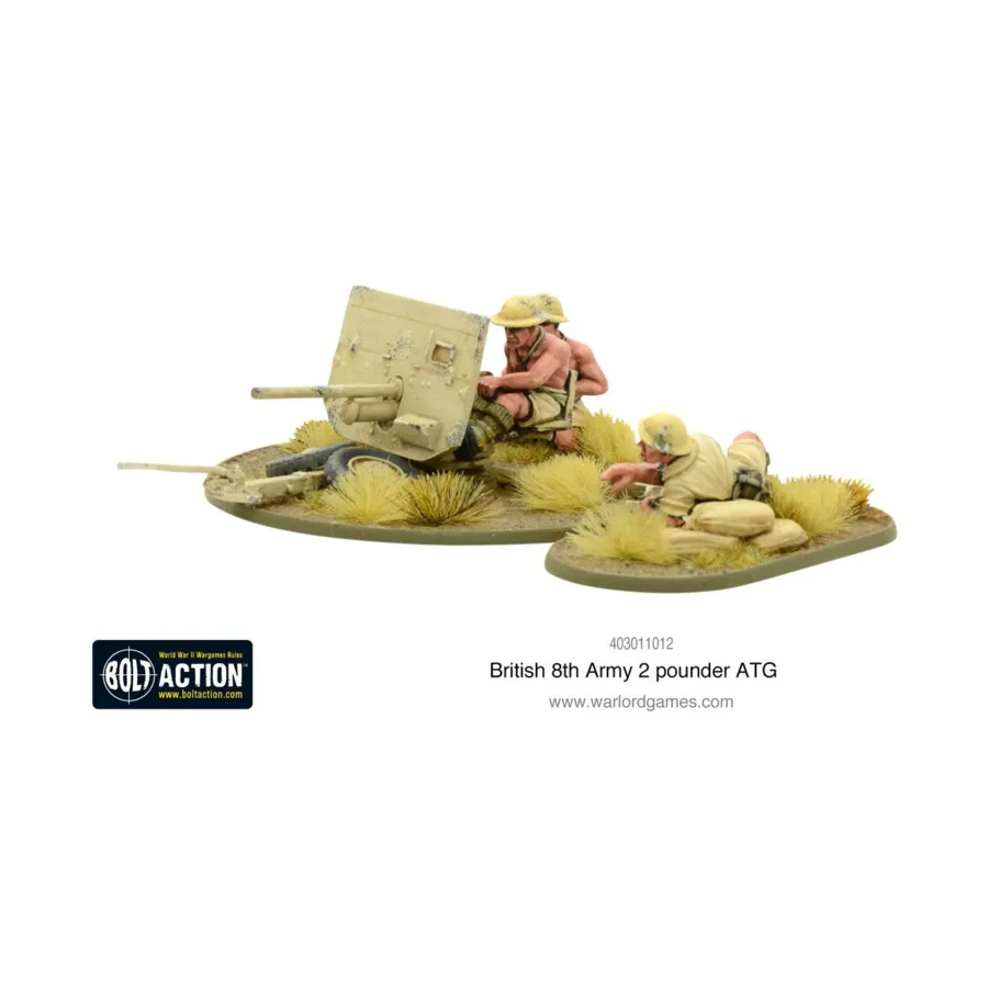 2-фунтовый ПТРК 8-й британской армии, Bolt Action - British Army - British 8th Army (28mm)
2-фунтовый ПТРК 8-й британской армии, Bolt Action - British Army - British 8th Army (28mm)