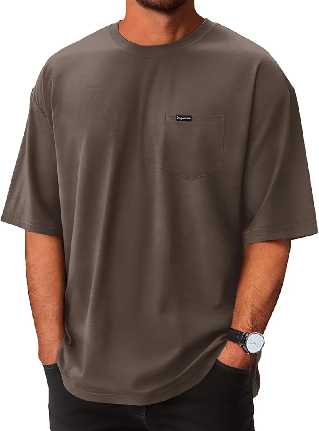 Футболка мужская Oversized с карманом Opomelo
Футболка мужская Oversized с карманом Opomelo