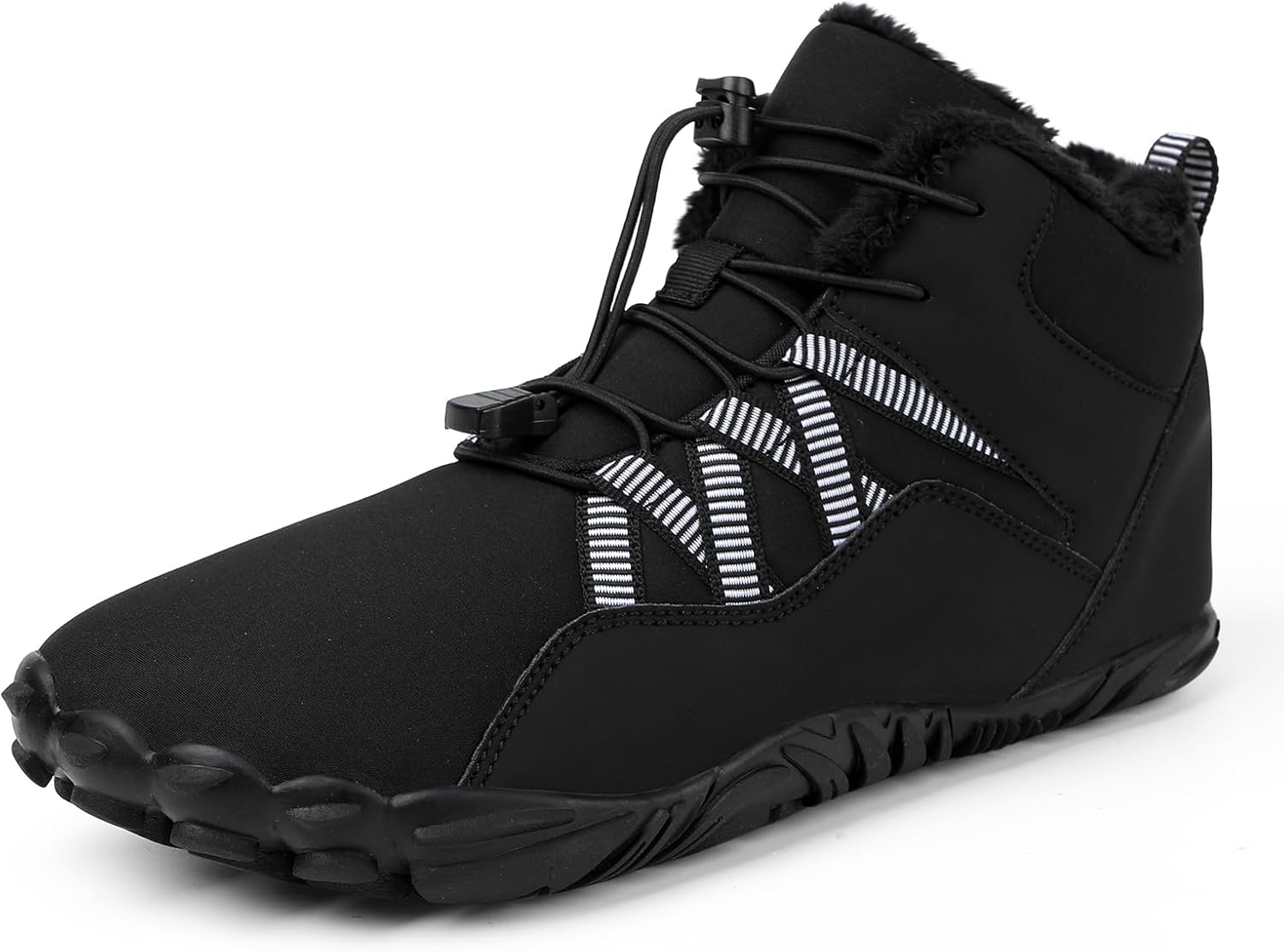 SECHRITE Мужские и женские босоного-минималистичные обувь Зимние ботинки С нулевым перепадом подошвы Кроссовки для трейл-раннинга Широкий носок, Black-stripe
SECHRITE Мужские и женские босоного-минималистичные обувь Зимние ботинки С нулевым перепадом подошвы Кроссовки для трейл-раннинга Широкий носок, Black-stripe