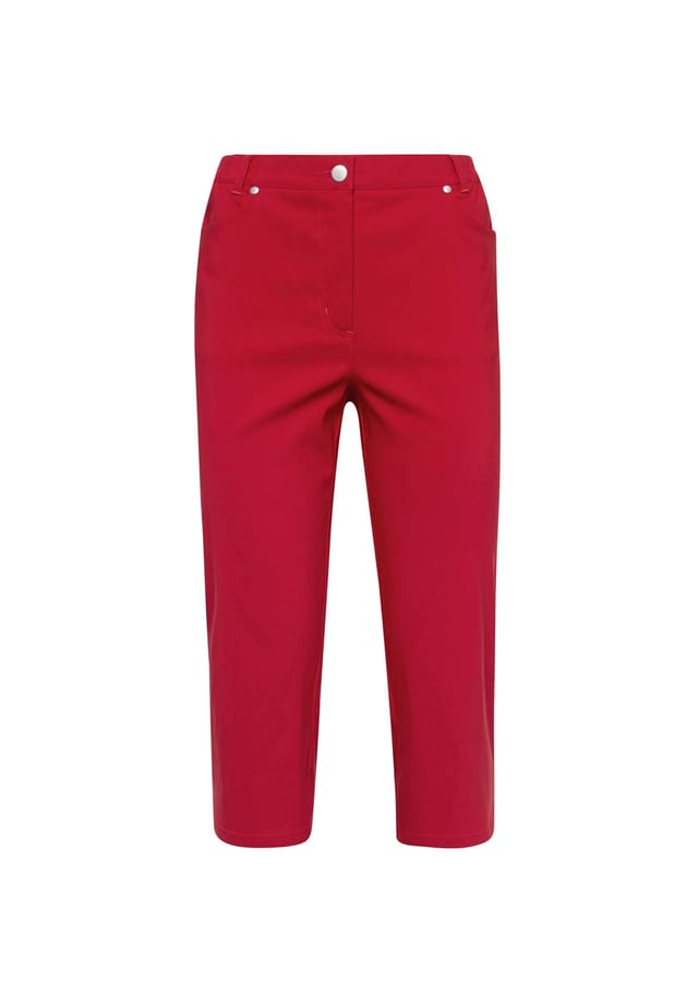 Короткий размер: суперэластичные брюки-капри Carla Goldner, красный
Короткий размер: суперэластичные брюки-капри Carla Goldner, красный