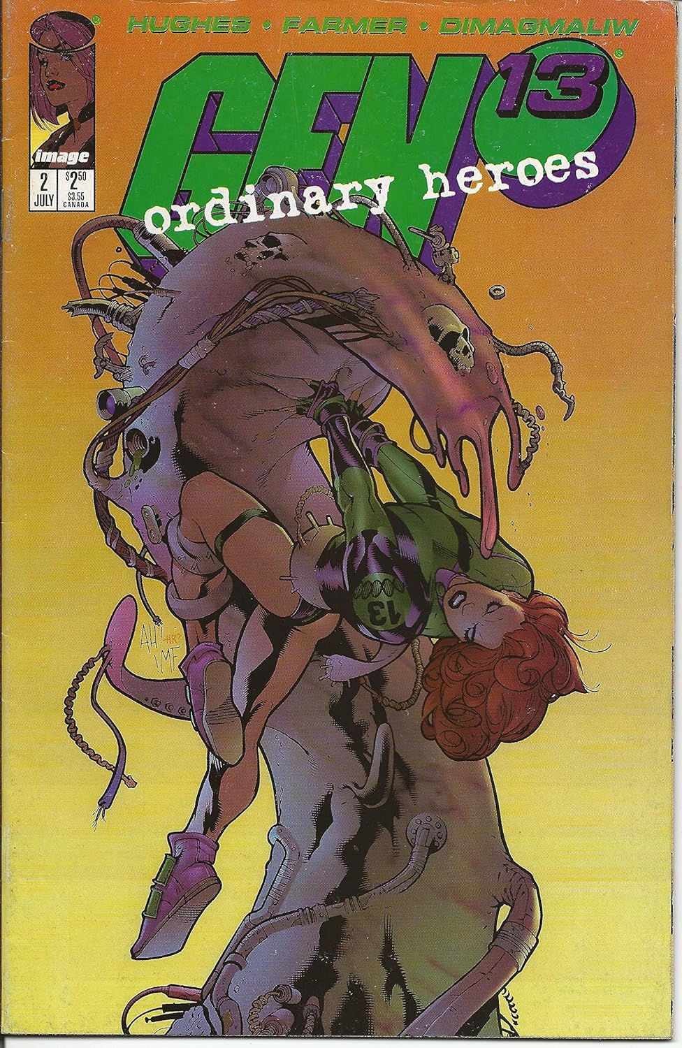 Gen 13: Ordinary Heroes, No. 2; July 1996 (Image Comics)
Gen 13: Ordinary Heroes, No. 2; July 1996 (Image Comics)