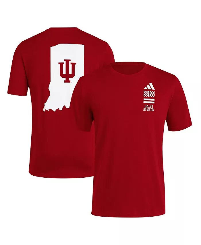 Футболка мужская бейсбольная с принтом «Indiana Hoosiers Reverse Retro» с изображением двух хитов в малиновом цвете adidas
Футболка мужская бейсбольная с принтом «Indiana Hoosiers Reverse Retro» с изображением двух хитов в малиновом цвете adidas