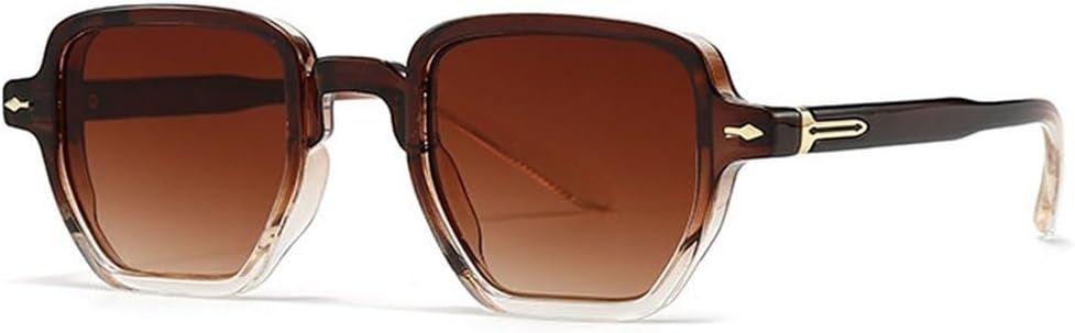 Ретро квадратные женские солнцезащитные очки с заклепками, панк-стиль, мужские темно-зеленые солнцезащитные очки с защитой от УФ-излучения UV400 SKFGNX, Brown Tea Gradient
Ретро квадратные женские солнцезащитные очки с заклепками, панк-стиль, мужские темно-зеленые солнцезащитные очки с защитой от УФ-излучения UV400 SKFGNX, Brown Tea Gradient