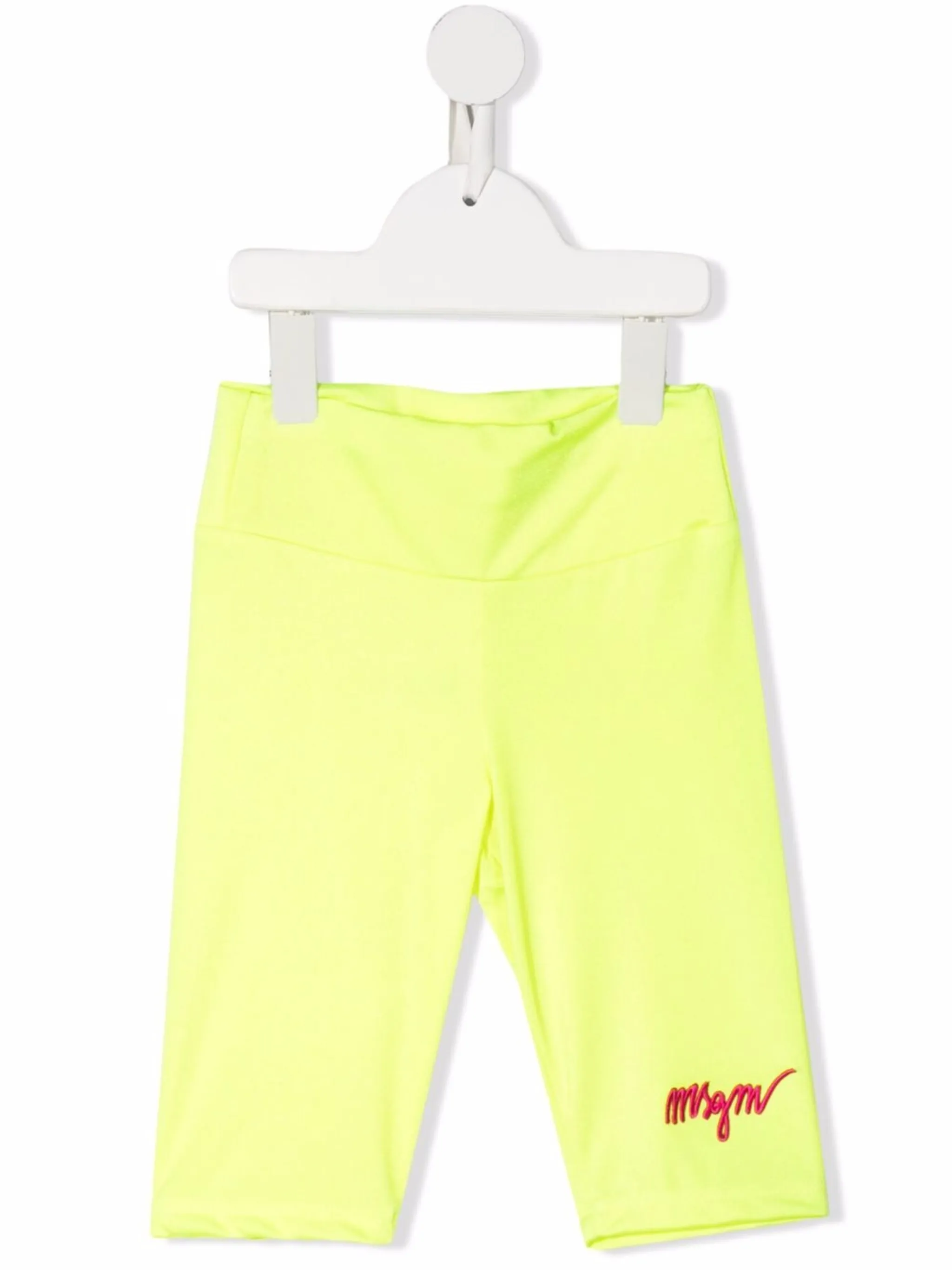 Легинсы с вышитым логотипом Msgm Kids, желтый
Легинсы с вышитым логотипом Msgm Kids, желтый