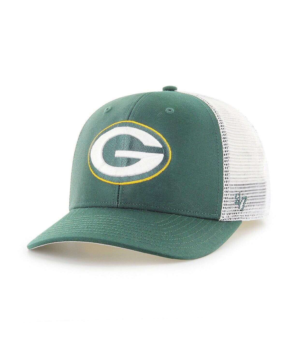 Мужская зелено-белая кепка Green Bay Packers Trophy Trucker Flex Hat '47 Brand
Мужская зелено-белая кепка Green Bay Packers Trophy Trucker Flex Hat '47 Brand
