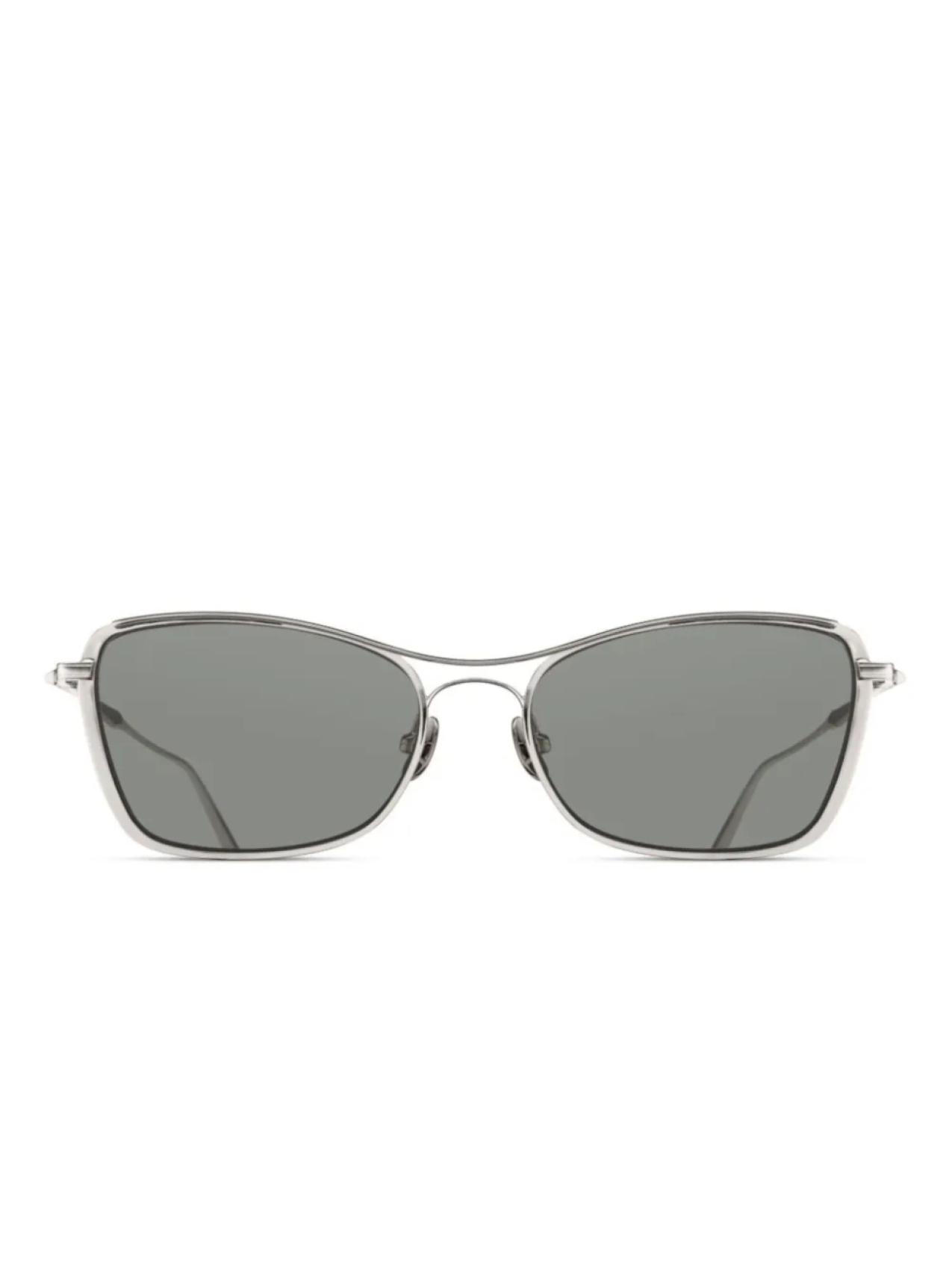 Солнцезащитные очки в прямоугольной оправе Matsuda, серебряный
Солнцезащитные очки в прямоугольной оправе Matsuda, серебряный