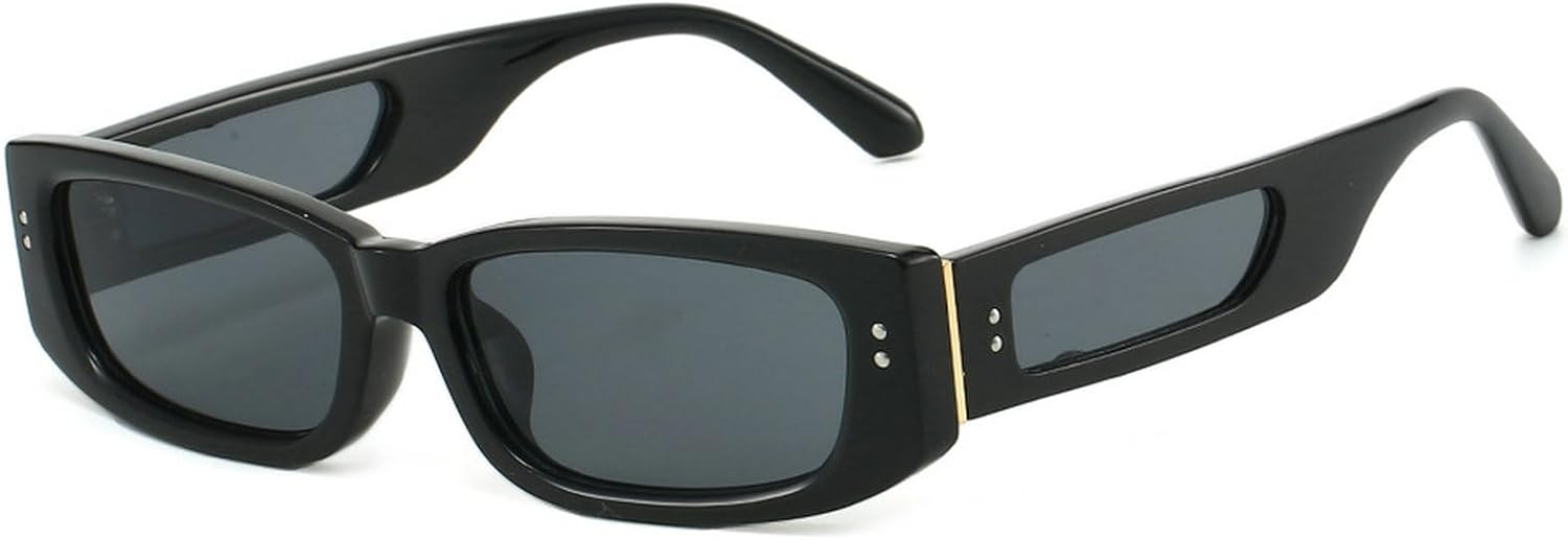 Солнцезащитные очки в стиле ретро прямоугольной формы для женщин и мужчин. Модные солнцезащитные очки в стиле 90-х, маленькие квадратные, дизайнерские винтажные модели 2025 года mincl, Black
Солнцезащитные очки в стиле ретро прямоугольной формы для женщин и мужчин. Модные солнцезащитные очки в стиле 90-х, маленькие квадратные, дизайнерские винтажные модели 2025 года mincl, Black