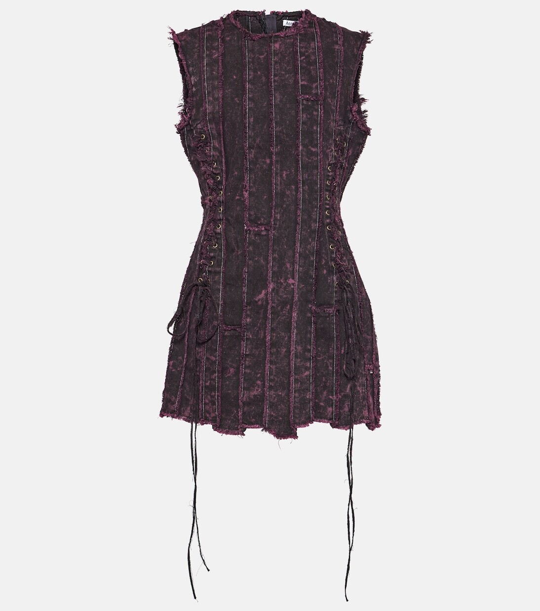 Мини-платье со вставками из денима Acne Studios, черный
Мини-платье со вставками из денима Acne Studios, черный