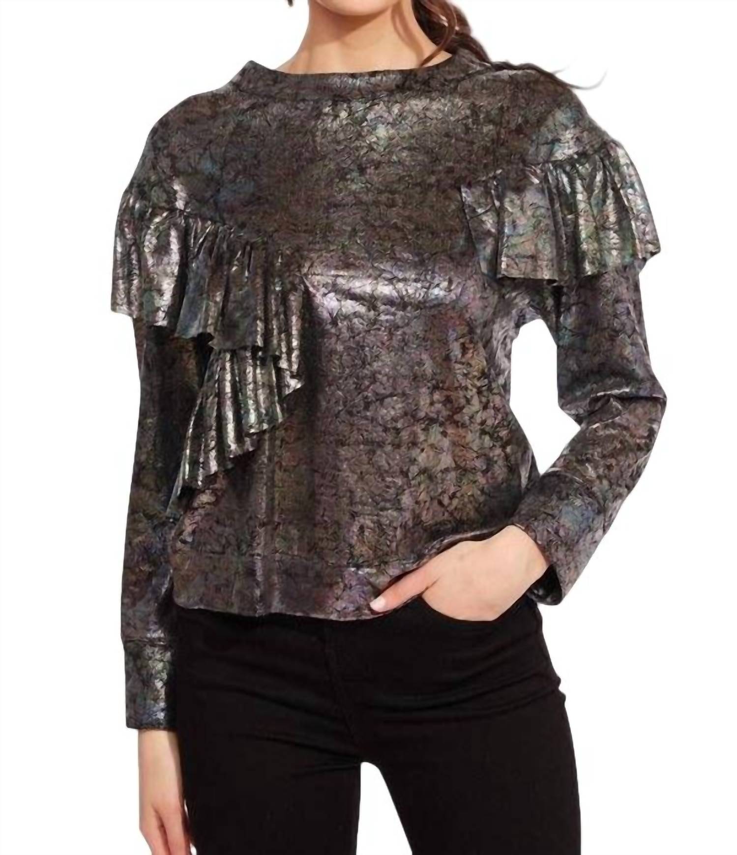 Рубашка Yara Top In Pyrite Eva Franco, Pyrite
Рубашка Yara Top In Pyrite Eva Franco, Pyrite