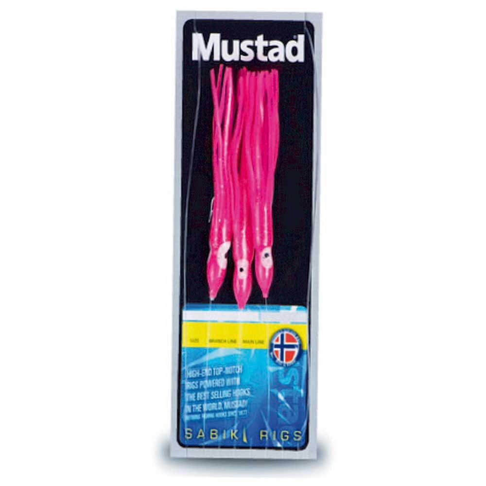 Оснастки Mustad Squid 3 Hooks, розовый
Оснастки Mustad Squid 3 Hooks, розовый