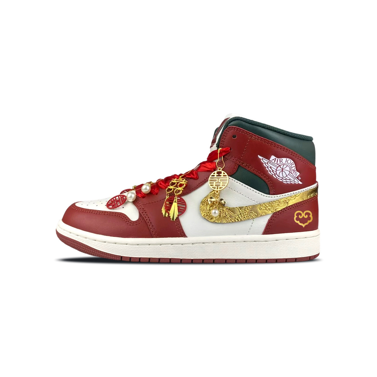 Air 1 устойчивые к истиранию мид-топ винтажные баскетбольные кроссовки unisex Jordan, красный/белый
Air 1 устойчивые к истиранию мид-топ винтажные баскетбольные кроссовки unisex Jordan, красный/белый