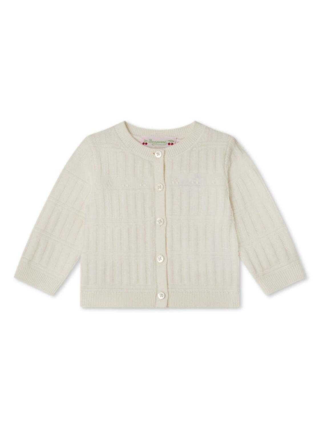 Bonpoint кардиган Giovina в рубчик, белый
Bonpoint кардиган Giovina в рубчик, белый