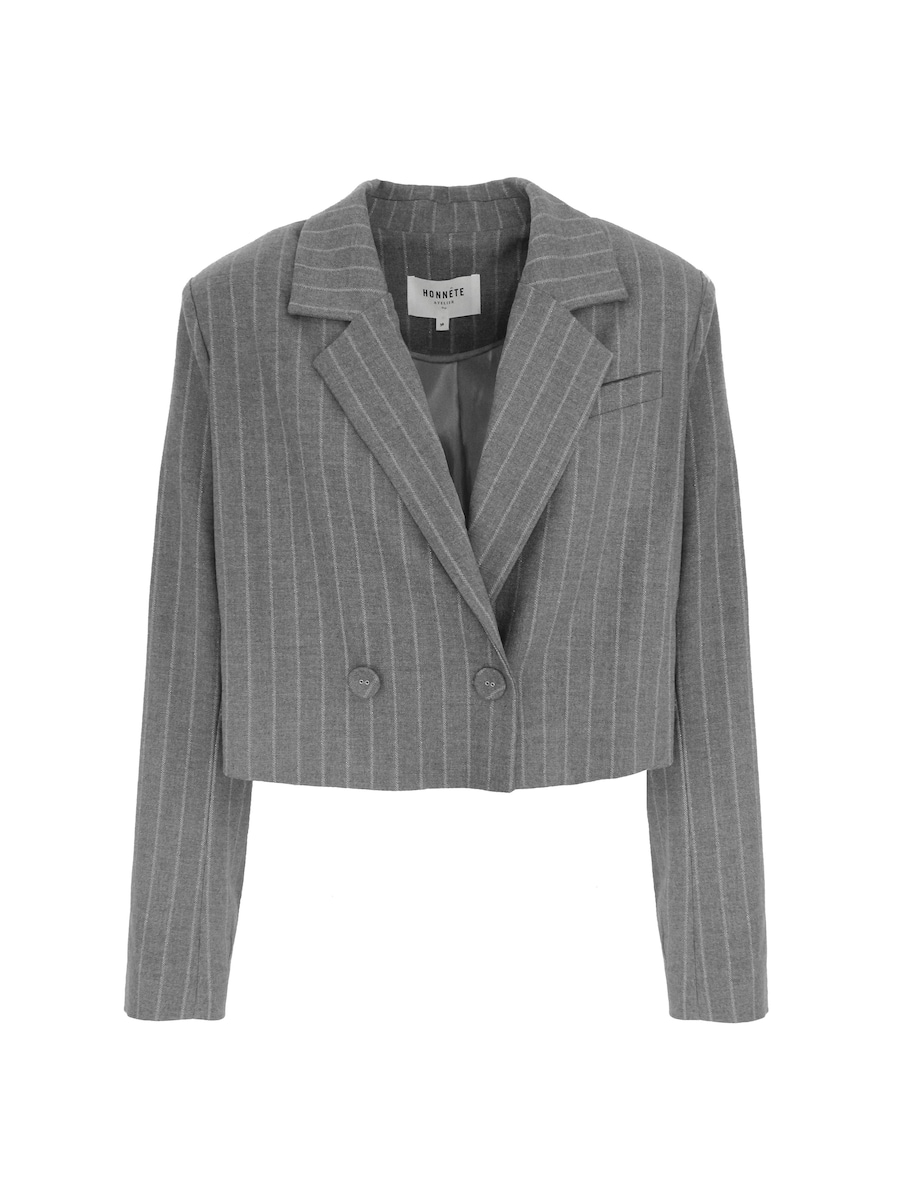 Блейзер Honnête Atelier Fleur, темно-серый
Блейзер Honnête Atelier Fleur, темно-серый