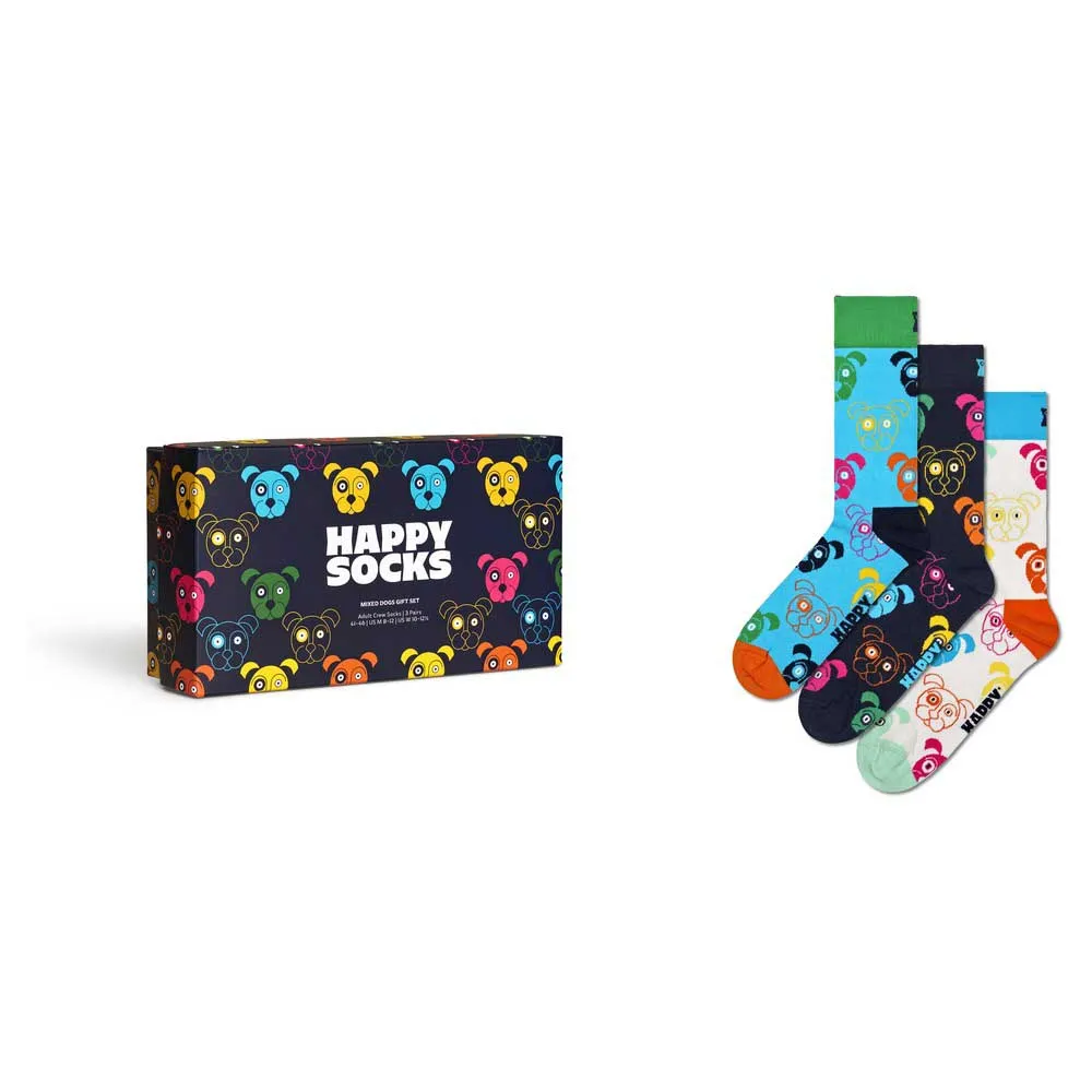 Носки 3 шт Happy Socks Mixed dogs gift set crew, разноцветный
Носки 3 шт Happy Socks Mixed dogs gift set crew, разноцветный