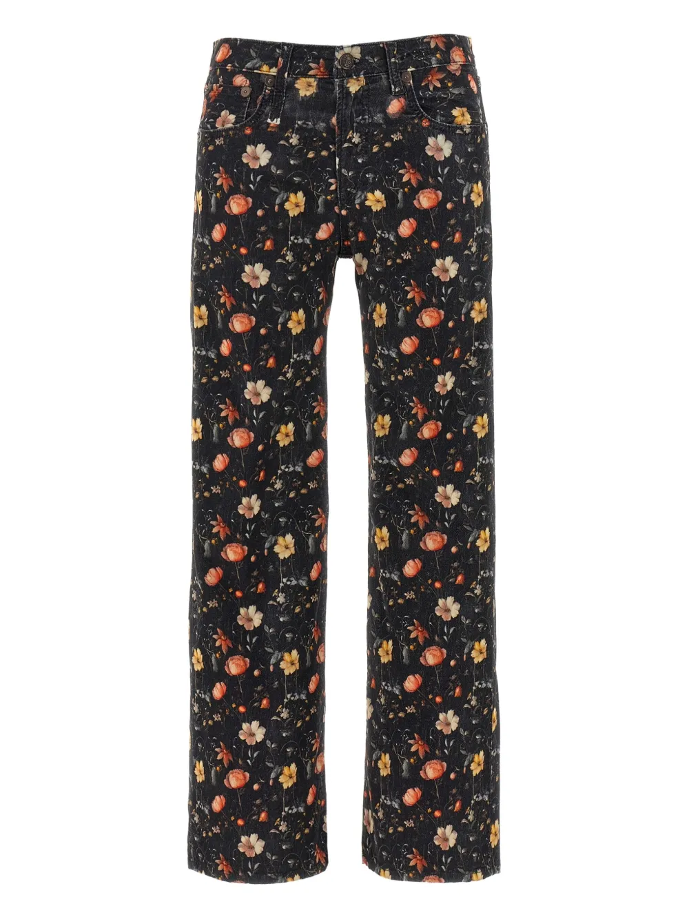 Джинсы Joan Kick с цветочным принтом R13, черный
Джинсы Joan Kick с цветочным принтом R13, черный