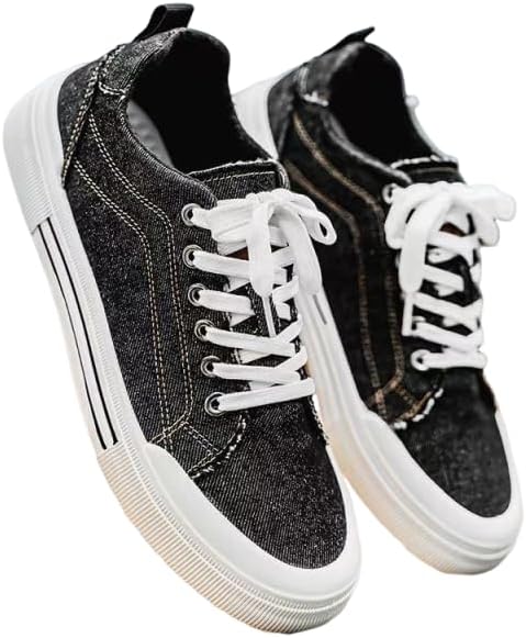 Мужские джинсовые низкие кеды Повседневные тканевые джинсовые туфли Модные мужские повседневные туфли Generic, черный
Мужские джинсовые низкие кеды Повседневные тканевые джинсовые туфли Модные мужские повседневные туфли Generic, черный