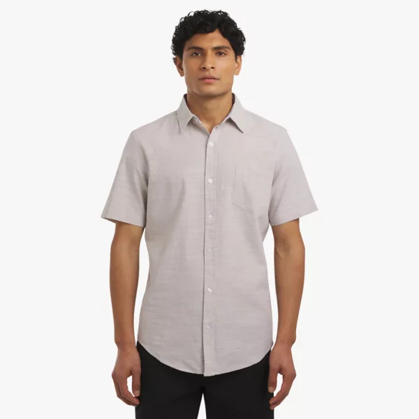 Мужская рубашка с коротким рукавом и застежкой на пуговицы Chaps, цвет coastal sand
Мужская рубашка с коротким рукавом и застежкой на пуговицы Chaps, цвет coastal sand