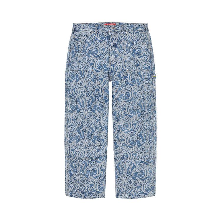 Брюки Supreme Script Jacquard Double Knee Denim Painter Pant, Washed Blue
Брюки Supreme Script Jacquard Double Knee Denim Painter Pant, Washed Blue
