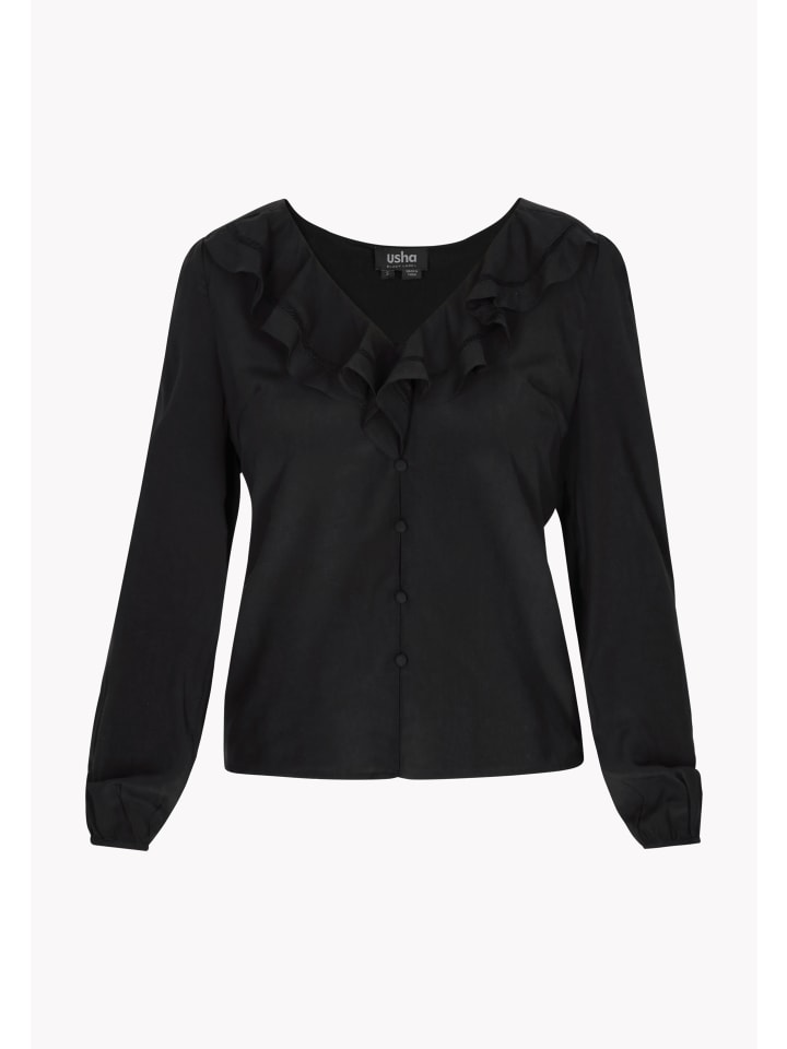 Блузка usha BLACK LABEL, черный
Блузка usha BLACK LABEL, черный