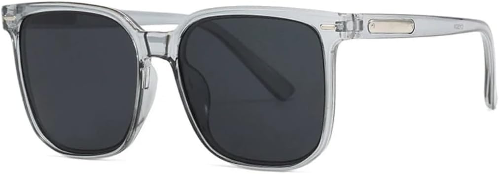 Солнцезащитные очки с защитой UV400 | Оправа с крупными заклепками, цветные линзы | Для женщин и мужчин, для занятий спортом на открытом воздухе и вождения DSVIGF, Gray Gray
Солнцезащитные очки с защитой UV400 | Оправа с крупными заклепками, цветные линзы | Для женщин и мужчин, для занятий спортом на открытом воздухе и вождения DSVIGF, Gray Gray