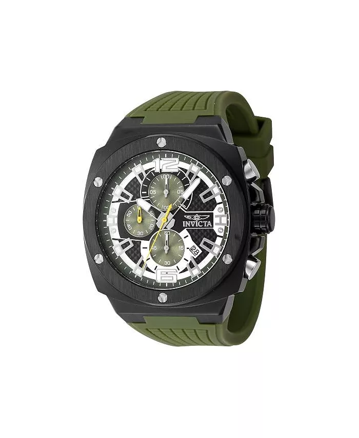 Мужские часы Invicta Racing Quartz Chronograph с черным циферблатом, модель 48162, черный
Мужские часы Invicta Racing Quartz Chronograph с черным циферблатом, модель 48162, черный