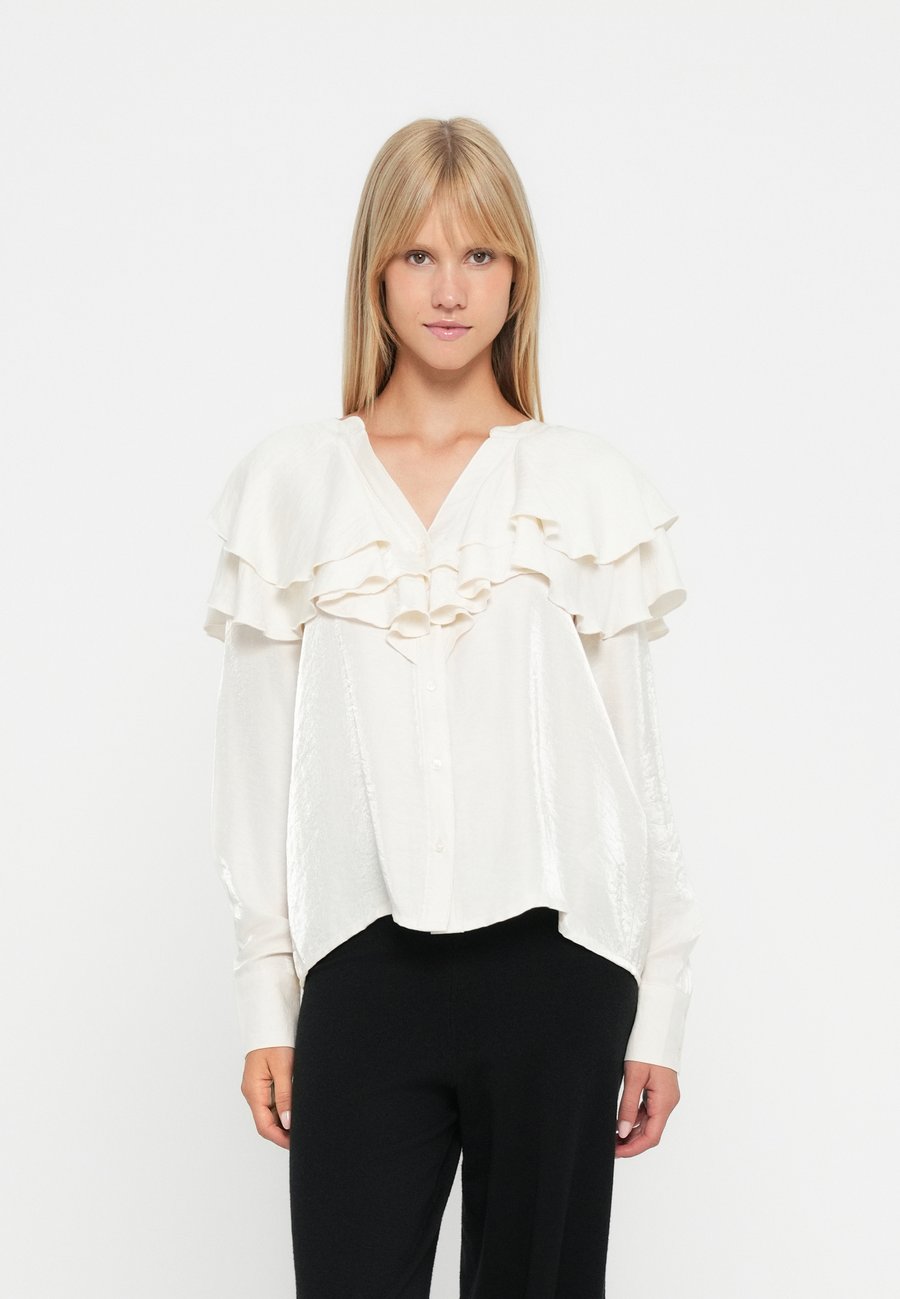 Блуза Vero Moda VMLIZZI FLOUNCE , Birch/Off-White
Блуза Vero Moda VMLIZZI FLOUNCE , Birch/Off-White