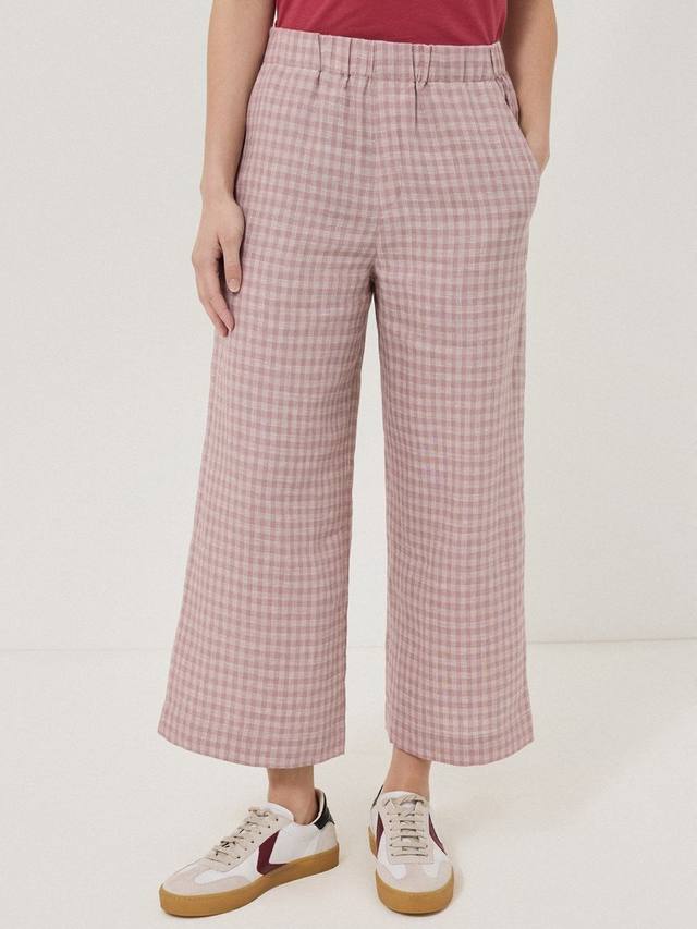 Брюки из чистого льна mara в клетку Jigsaw, розовый
Брюки из чистого льна mara в клетку Jigsaw, розовый