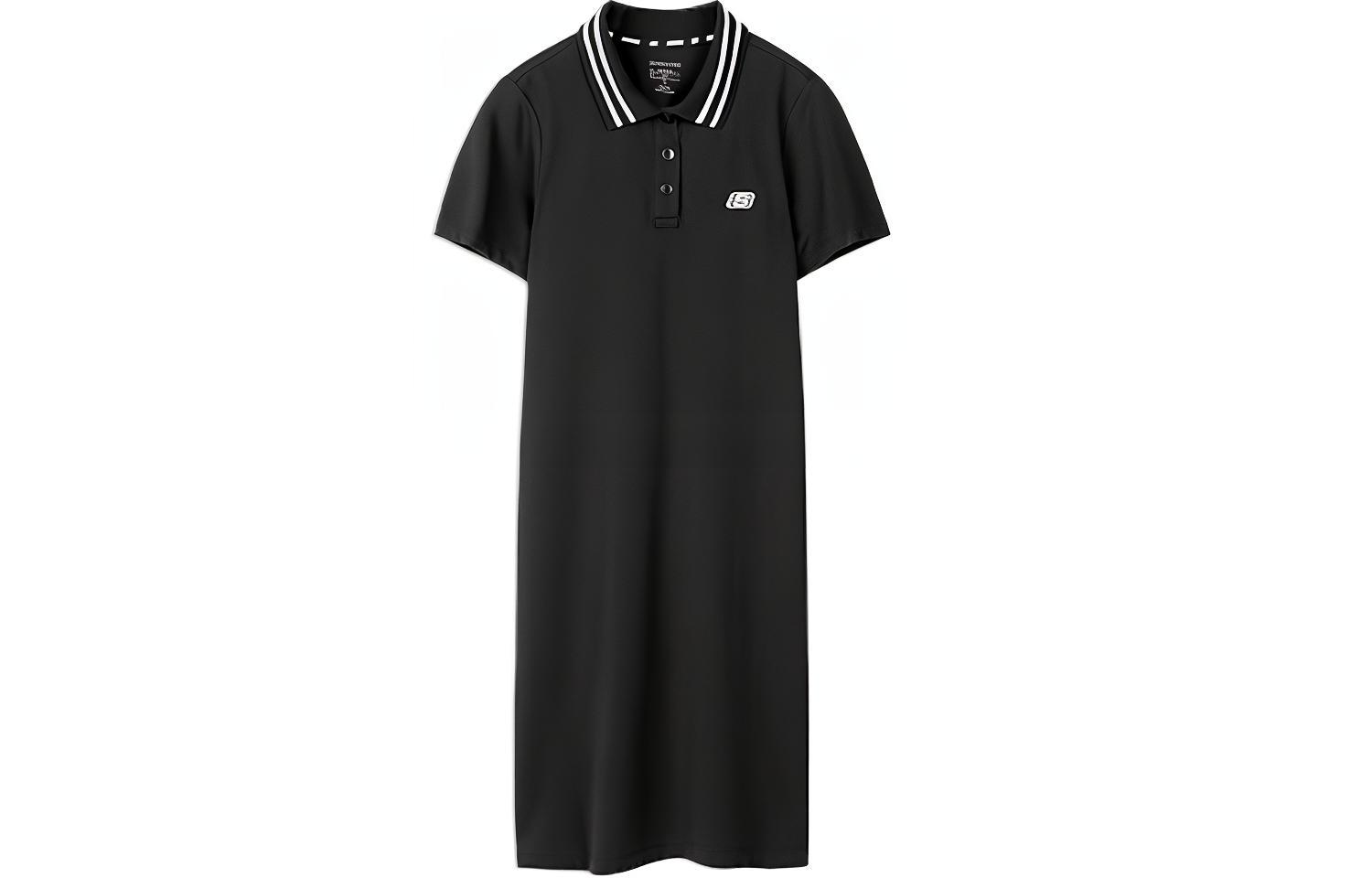 Футболка с коротким рукавом женская Carbon Black Skechers
Футболка с коротким рукавом женская Carbon Black Skechers