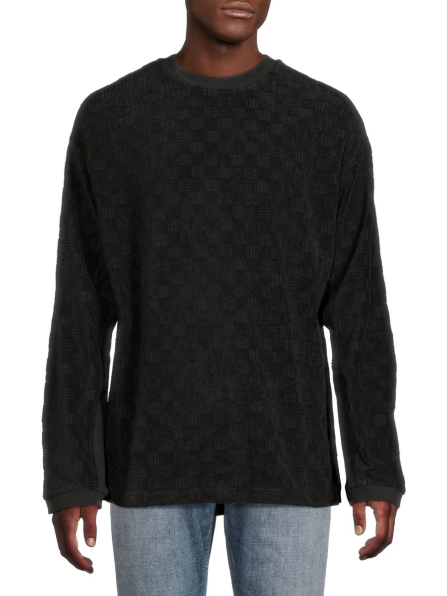 Клетчатая махровая толстовка Ambush, черный
Клетчатая махровая толстовка Ambush, черный