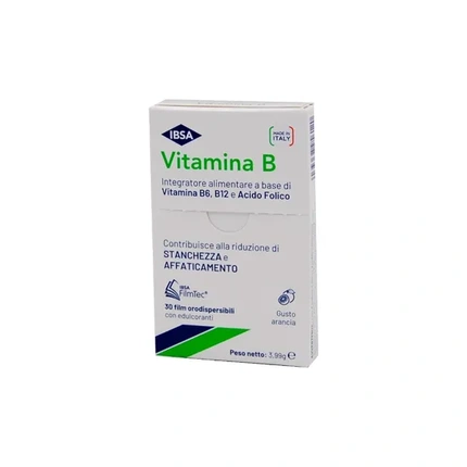 Пищевая добавка Ibsa с витамином B, 30 диспергируемых во рту пленок, 3,99 грамма Ibsa Pharmaceuticals
Пищевая добавка Ibsa с витамином B, 30 диспергируемых во рту пленок, 3,99 грамма Ibsa Pharmaceuticals