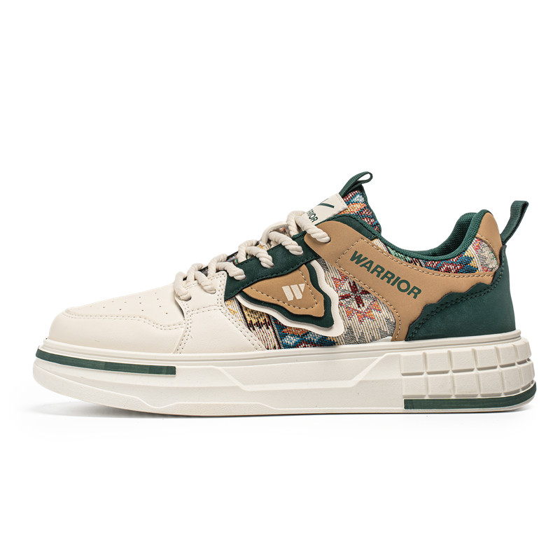 WARRIOR Кроссовки для скейтбординга мужские низкие, цвет хаки
WARRIOR Кроссовки для скейтбординга мужские низкие, цвет хаки