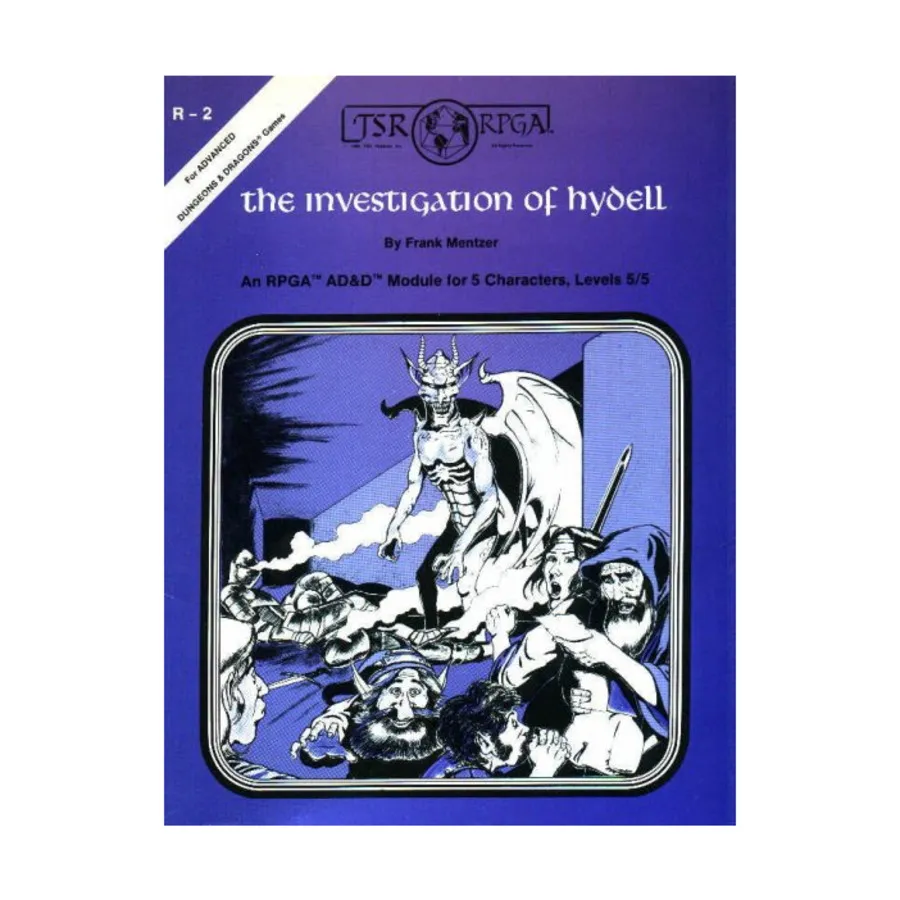 Модуль Investigation of Hydell, Advanced Dungeons & Dragons (1st Edition) - Modules & Adventures
Модуль Investigation of Hydell, Advanced Dungeons & Dragons (1st Edition) - Modules & Adventures