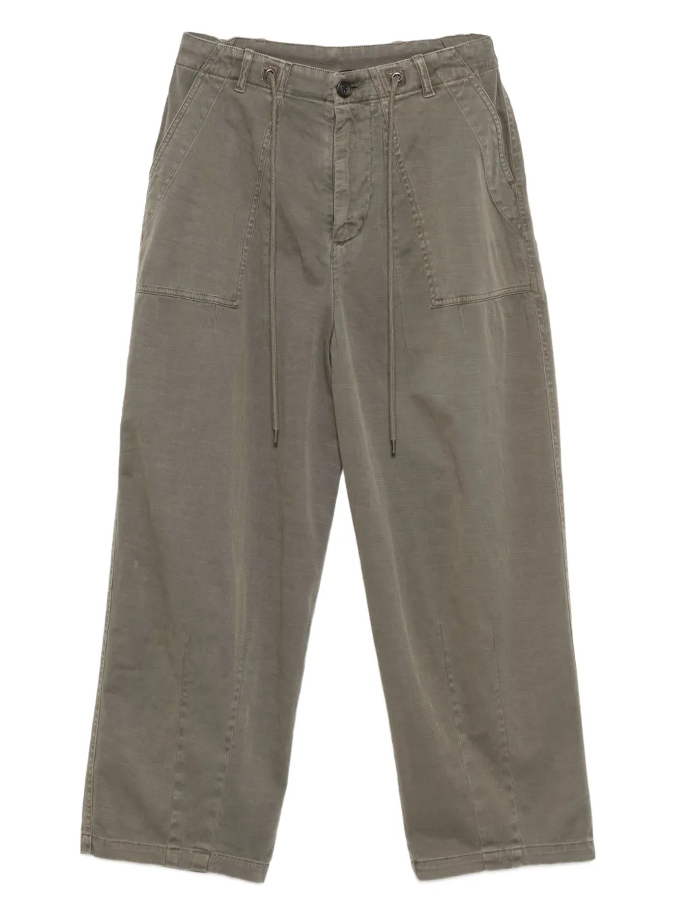 Брюки с кулиской James Perse, зеленый
Брюки с кулиской James Perse, зеленый