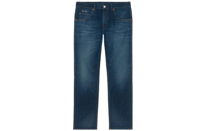 Джинсы с логотипом Gucci, синий
Джинсы с логотипом Gucci, синий