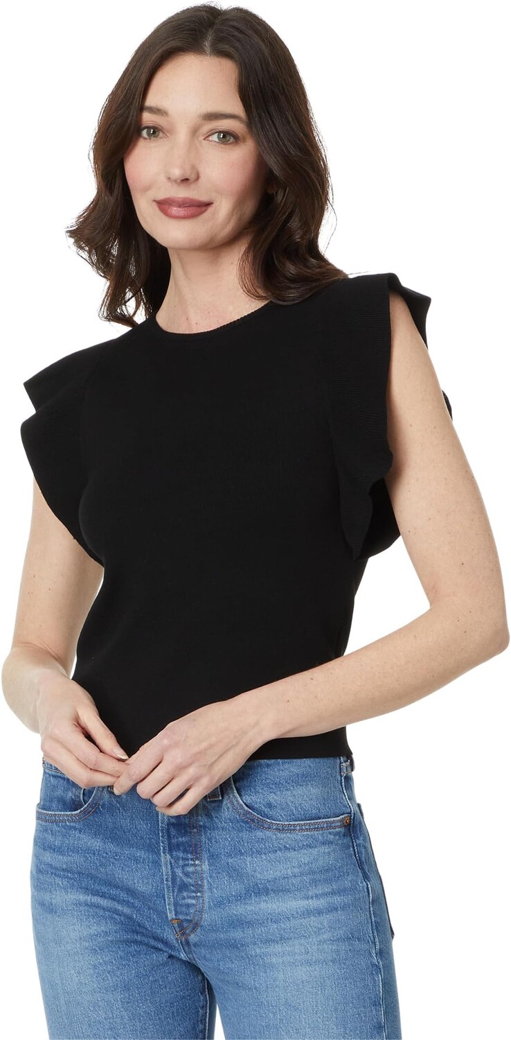 Свитер Lilla P Flutter Sleeve Shell Sweater, черный
Свитер Lilla P Flutter Sleeve Shell Sweater, черный