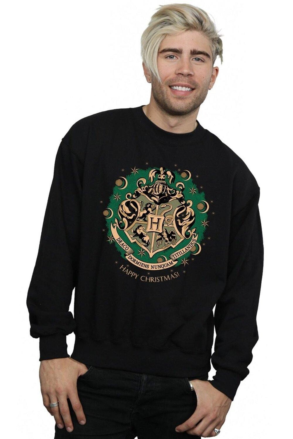 Толстовка с рождественским венком Harry Potter, черный
Толстовка с рождественским венком Harry Potter, черный