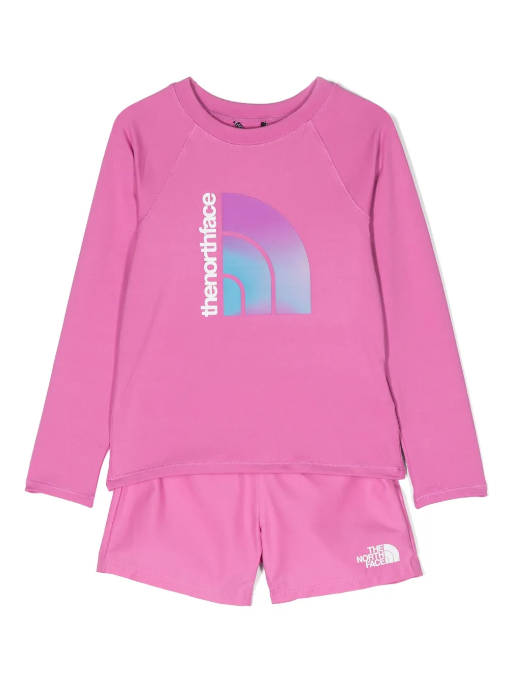 Комплект из шортов и топа Amphibious Sun Set с логотипом The North Face Kids, розовый
Комплект из шортов и топа Amphibious Sun Set с логотипом The North Face Kids, розовый