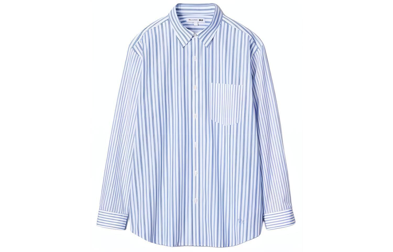 Мужская рубашка серии Jw Anderson Co-Branded, цвет Lake Blue Uniqlo, цвет Lake Blue
Мужская рубашка серии Jw Anderson Co-Branded, цвет Lake Blue Uniqlo, цвет Lake Blue