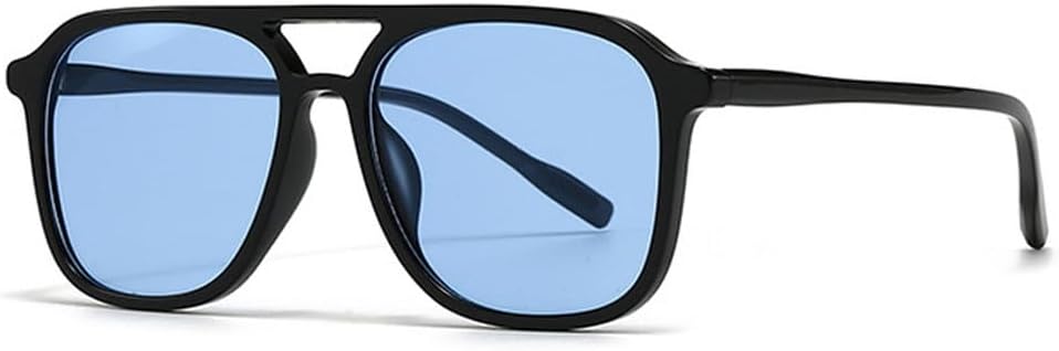 Мужские солнцезащитные очки в стиле ретро с двойной перемычкой, квадратной формы, сине-зеленые оттенки, защита от ультрафиолета UV400; женские солнцезащитные очки с градиентным переходом цвета WNCKSQ, Black Blue
Мужские солнцезащитные очки в стиле ретро с двойной перемычкой, квадратной формы, сине-зеленые оттенки, защита от ультрафиолета UV400; женские солнцезащитные очки с градиентным переходом цвета WNCKSQ, Black Blue