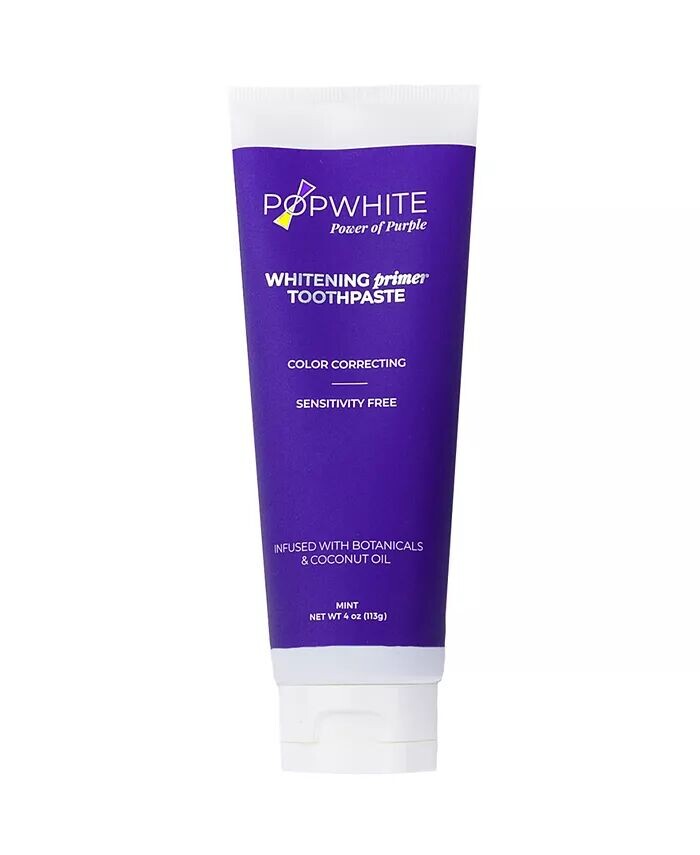 Зубная паста «Отбеливающий праймер», 4 унции Popwhite, цвет Dark Purple
Зубная паста «Отбеливающий праймер», 4 унции Popwhite, цвет Dark Purple