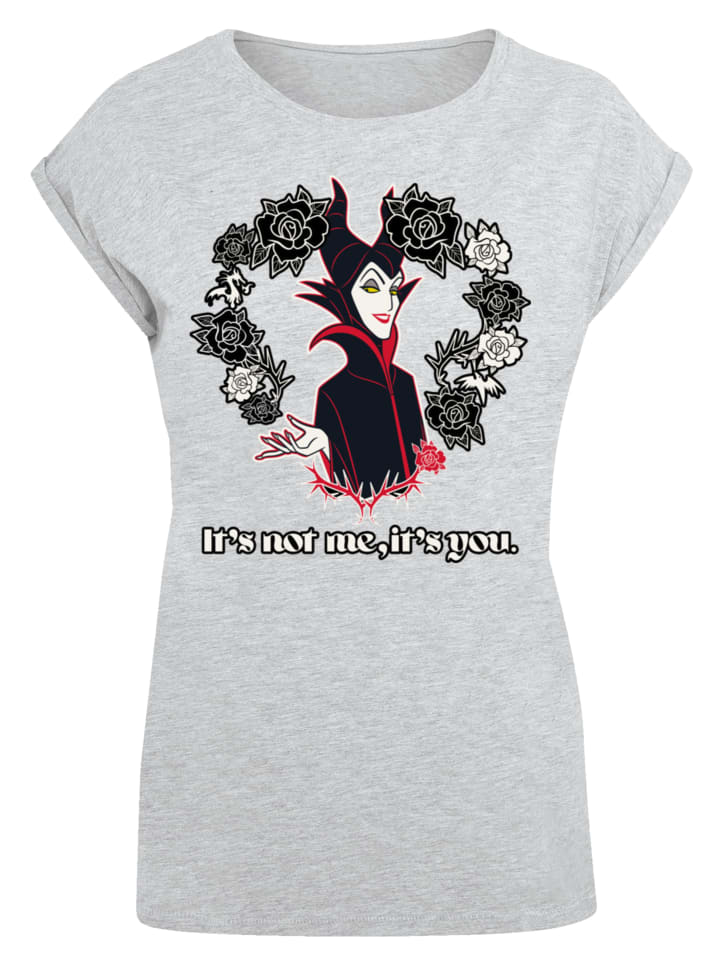 Футболка F4NT4STIC Extended Shoulder T-Shirt Disney Villians Maleficent Its Not Me, пятнистый серый
Футболка F4NT4STIC Extended Shoulder T-Shirt Disney Villians Maleficent Its Not Me, пятнистый серый