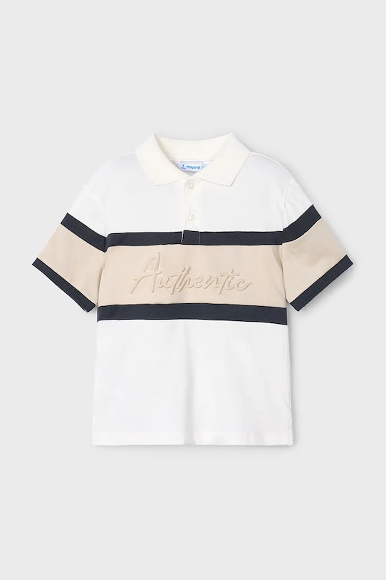 Хлопковая детская поло Mayoral, бежевый
Хлопковая детская поло Mayoral, бежевый